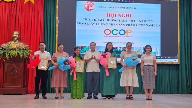 5 sản phẩm được công nhận đạt OCOP 4 sao cấp tỉnh năm 2023