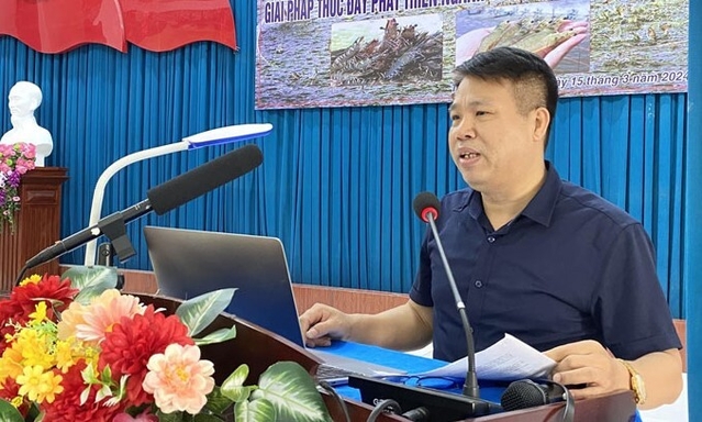 Trà Vinh: Bàn giải pháp thúc đẩy phát triển ngành tôm nước lợ